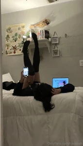 Lying on my bed bored waiting for you 3