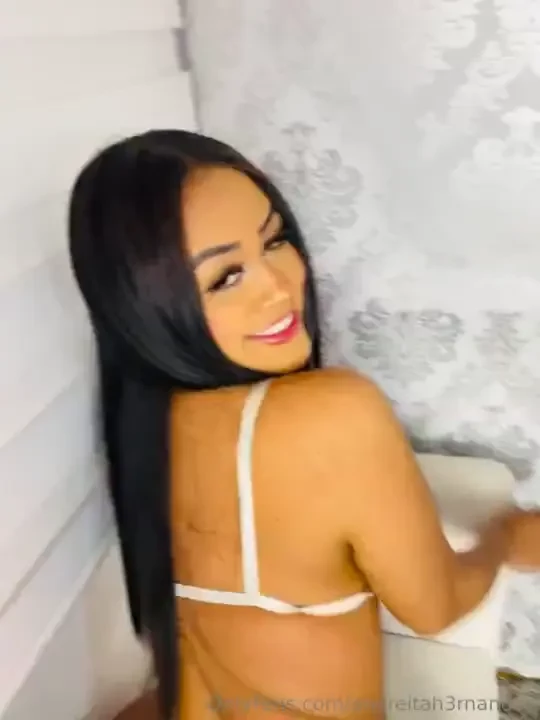 My hot body in white lingerie feels on fire 