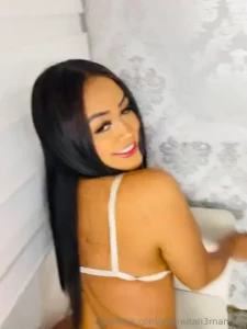 My hot body in white lingerie feels on fire