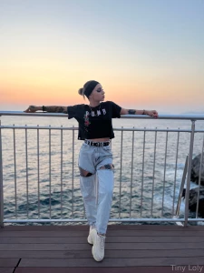 Would you like to stand next to me sweety