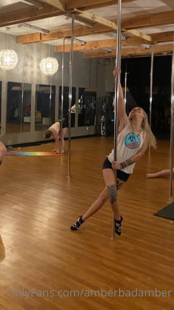 Signed up for class and i want a pole at home even more if you wanna 