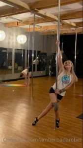 Signed up for class and i want a pole at home even more if you wanna part 1