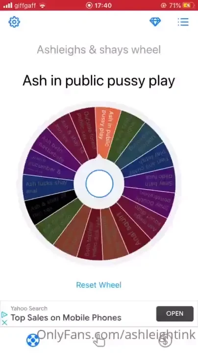 Lucky spin i send you a screen recording of what videos it lands on 