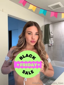 Black friday countdown can begin tell me how excited you are