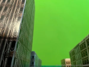 Green screen set photos and update on city helper dear fans old and