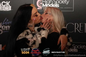 My bestie is better than yours she is a better kisser too