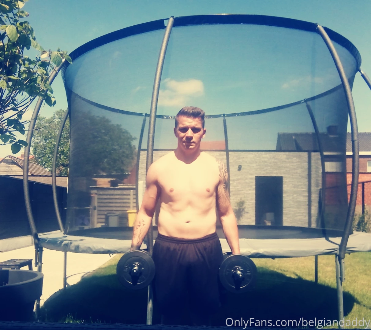 Working out i love it makes me feel alive 