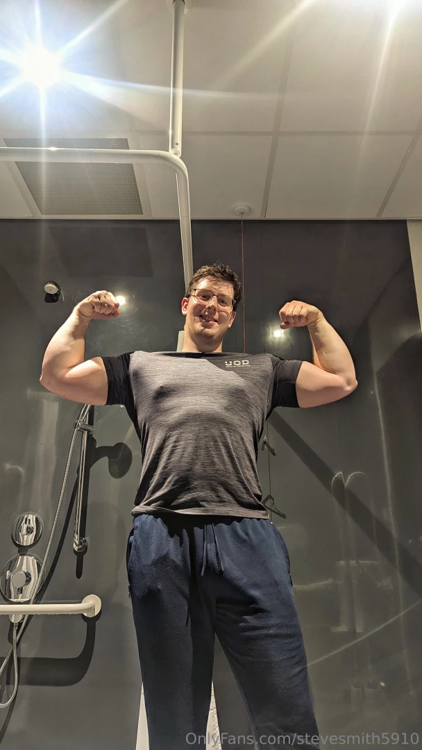 Took a steamy shower in the gym might even stream this weekend if part 1 