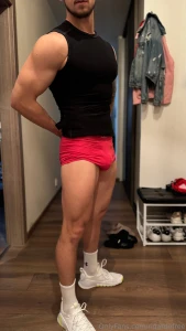 Insane home workout today but something happened after check your dm part 1