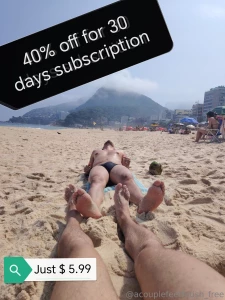 Don t miss the new material acouplefeetfetish we are making in rio de