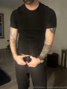 Cum see me showing off in my tight black boxer briefs