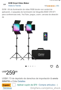 Hola chicos para grabar nuevos videos estamos pensando en mejorar la