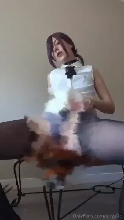 Legs spread open for you pussy lips spilling out of my thong as i 