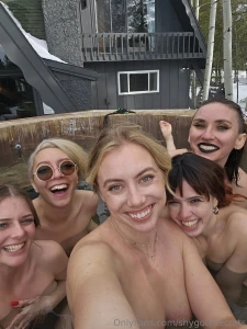 It was so amazing to experience being in a hot tub while surrounded by part 5
