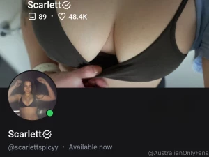 Scarlett 21 fully nude content available subscribe to scarlettspicyy part 3