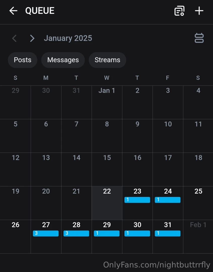 What i ve got ready for the rest of this month and february you don t 