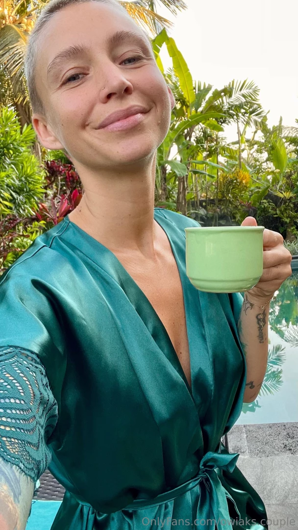 Morning coffee is as good as morning sex 