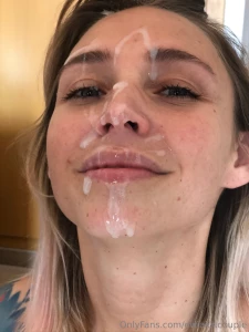 I got dirty with yogurt