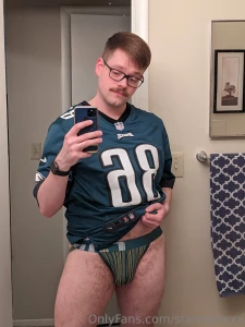 Just a tight end ready for the game part 2