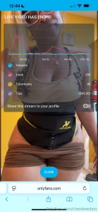 Guess what i was just live kisses again i see yall again soon