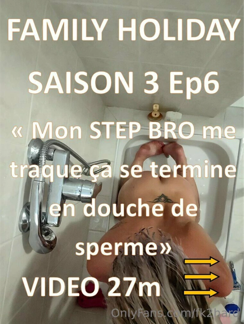 Hey mon petit bonbon sous la douche avec mon stepbro je re ois une part 5 