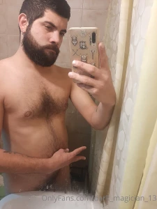 Dark_magician_13 latin boy active and open-minded bear and curious