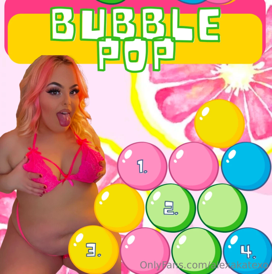 Let s play some bubble pop pick a bubble and pop a bubble for a 