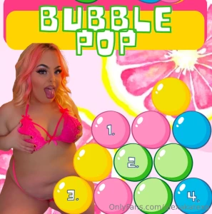 Let s play some bubble pop pick a bubble and pop a bubble for a