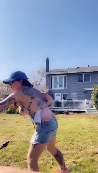 Snatched and thatched yard work today 