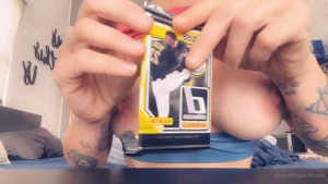 First topless card break that should be a thing just a pack today