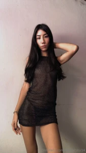 I put on this black dress to go out and break your mind and the rules