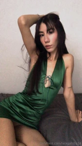 Green is the color of temptation and today i am dressed to make you