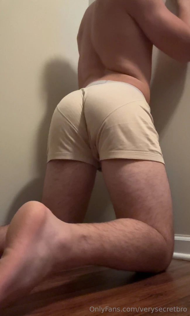 When i arched my underwear genuinely started ripping 