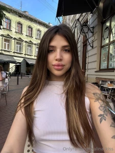 I was walking down a quiet street listening to the soft noise of the