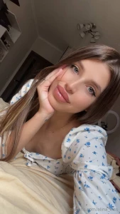 I look into the camera and the reflection comes to life - the soft