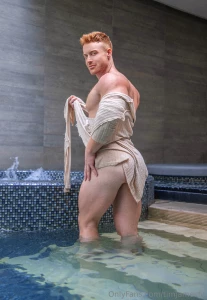 Do you think i should take off this robe and get wet