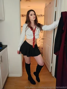 Love how this skirt shows off my legs i had to show you part 11