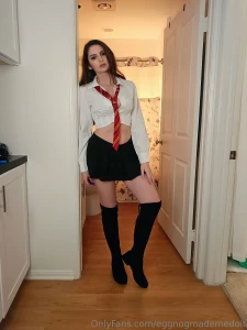 Love how this skirt shows off my legs i had to show you part 23