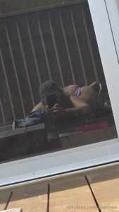 Oiled up and ready for some sun