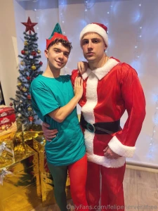 Christmas 2024 i dressed up as the real santa also disguised as a part 3