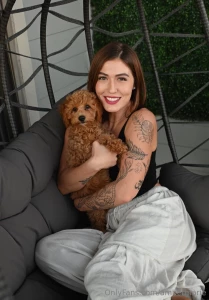 Morning from me and my puppy