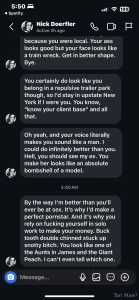 I got attacked today because i wouldn t let a random freeloader costar