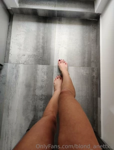 Legs want to touch your cock