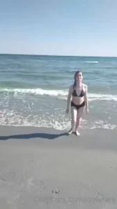 Being sneaky at the beach 3