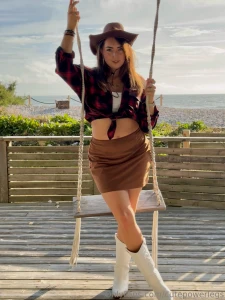 Are you ready my cowboy i need a good seeing to