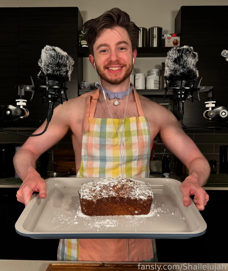 My banana nut bread asmr is out now on yt shallelujahasmr me adding 