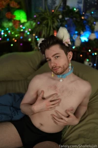 I have a very subby video where this bad bunny gets to play with his