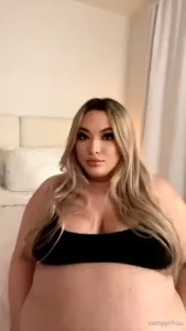 You re making this belly so fat babe