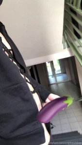 In stairwell wearing only a rope harness and a jockstrap this is how part 2