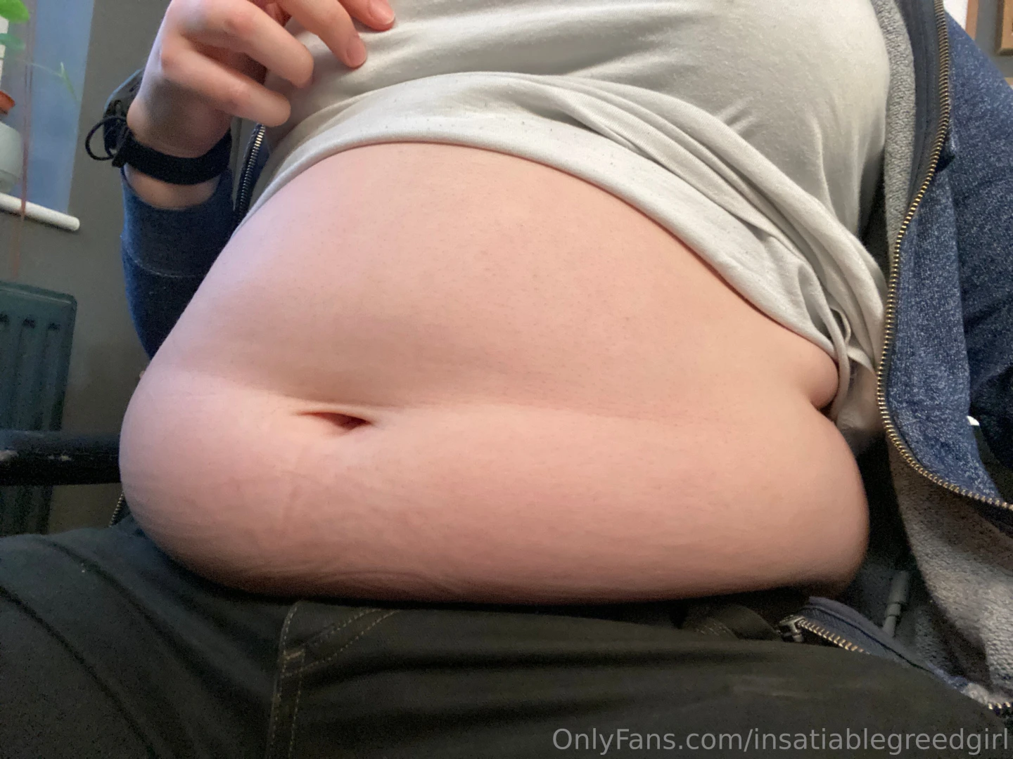 My belt is playing peekaboo with me these days 